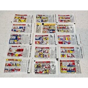 Bazooka Joe Comics Lot of 15 Vintage Bubble Gum Comics Bazooka Gum Inserts #4